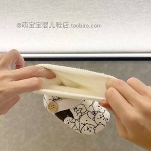 12个月步前鞋 袜一体不掉跟新生儿0 秋冬男女宝宝纯棉软底鞋 婴儿鞋