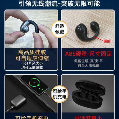 推荐TWS Wireless Headphones Bluetooth Earphones Noise Cancel