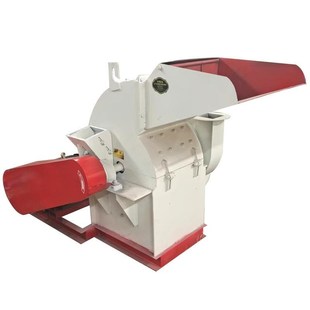 自动进料建筑模板粉碎机 毛竹杨木切片机 木材边角料鼓式 削片机