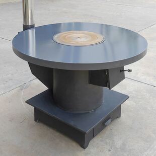 柴火炉家用农村桌面回风炉柴火灶气化炉取暖炉烤火炉室内钢炉烧柴