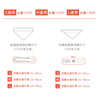 谷粒商店 宠物小领巾 日式唐草狗配饰巾柴犬三角巾泰迪猫咪口水巾