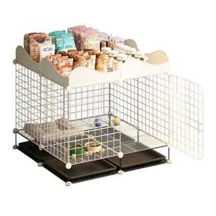 狗笼子中小d型犬室内带厕所分离狗窝别墅柯基泰迪宠物狗狗围栏栅