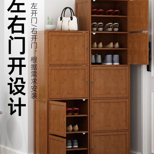 简易组装小木书柜子o储物柜带门带锁置物柜床头收纳柜学生书橱书
