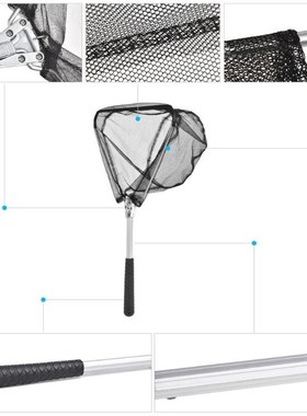 2019 Fishing Nets Light Dip Net Telescoping Foldable Landing