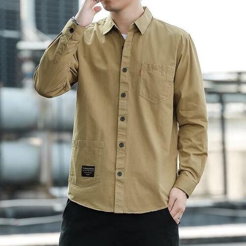 新品男Man Men Shirts Clothes For Shirt Long Sleeve 衬衫Forma