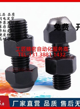 SASPT-B 动向钢珠定位螺杆 PKJ22 PKJ21 螺栓带钢球锁紧螺丝锯齿