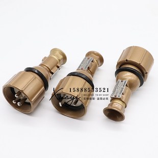 海星船用铜质插头CTH101 CZKH101 CZH 202带开关插座
