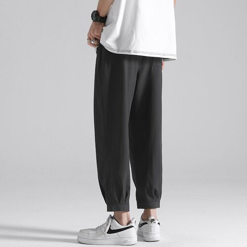 新品Men's Casual Pants Summer Wear Men's ape Loose Soli Colo