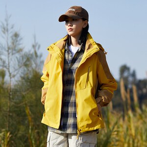 户外冲锋衣男款三合o一可拆卸防风防水加厚保暖情侣款登山服潮女