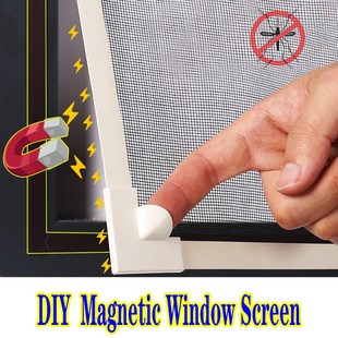 Insect Magnetic Screen Mosquito Window Adjustable DIY Custom