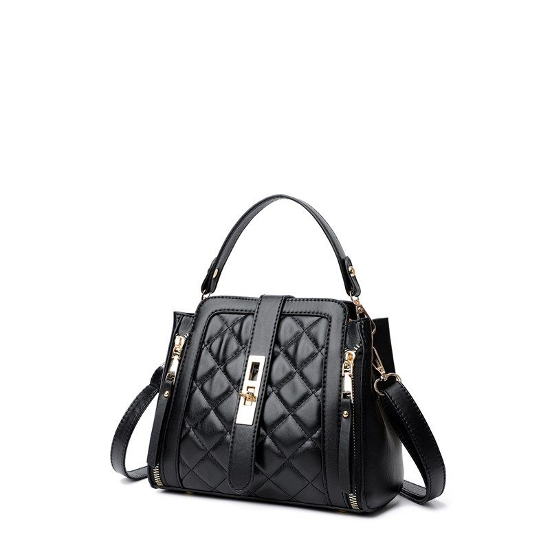 包包女2023秋冬新款潮百搭手提水桶包少女网红小黑包高级质感,箱包皮具/热销女包/男包,水桶包,淘宝优惠券,粉丝福利购,淘宝优惠卷