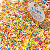 糖针生日蛋糕甜品台装 扮五彩缤纷款 饰 饰彩针蛋糕甜品q装 蛋糕装