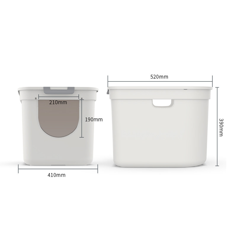 大号猫砂盆猫厕所顶入式双门防外溅便盆猫咪用品全封闭防臭猫屎盆,宠物/宠物食品及用品,猫砂盆/猫厕所,淘宝优惠券,粉丝福利购,淘宝优惠卷