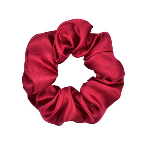 小众高货3.9 inch Women Silk Scrunchie Elastic Handmade Multi