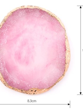 *4 Colors Natural Resin Agate Nail Nail Art Gel Polish Color