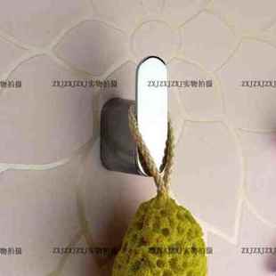 不锈钢壁 新品 卫生间毛巾单个m挂钩 墙壁挂衣钩 拇指钩可免打孔