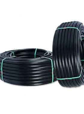 厂促pe给水管2j5热熔管材六分1寸饮用水管黑色PE穿线盘管50自来品