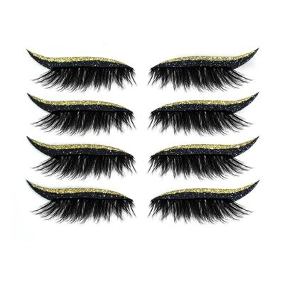 推荐3D fals eyelashes Eyelashes Mink eyelashes with magnetic