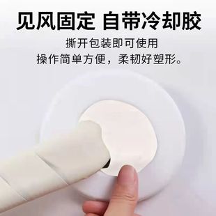 空调孔密封h胶泥填缝堵洞防虫防水耐高温家用下水道填充修补 推荐