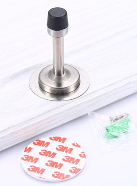 *Vacclo Stainless Steel Door Stopper Bumper Wall Mounted Pro