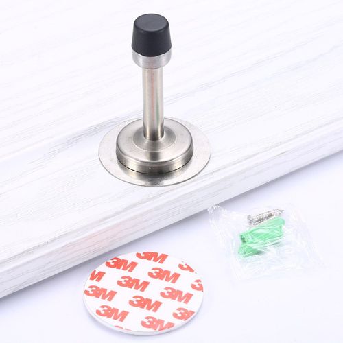 *Vacclo Stainless Steel Door Stopper Bumper Wall Mounted Pro