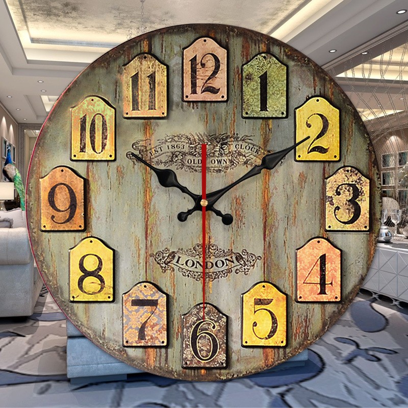 rodean creative wall clock Ewoopen livingr oom quar-封面