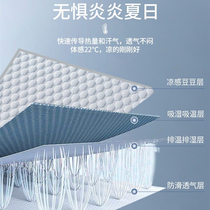冰豆豆凉c席三件套床裙款刺绣冰丝席可水洗夏季宿舍单人儿童软席,床上用品,冰丝席,淘宝优惠券,粉丝福利购,淘宝优惠卷