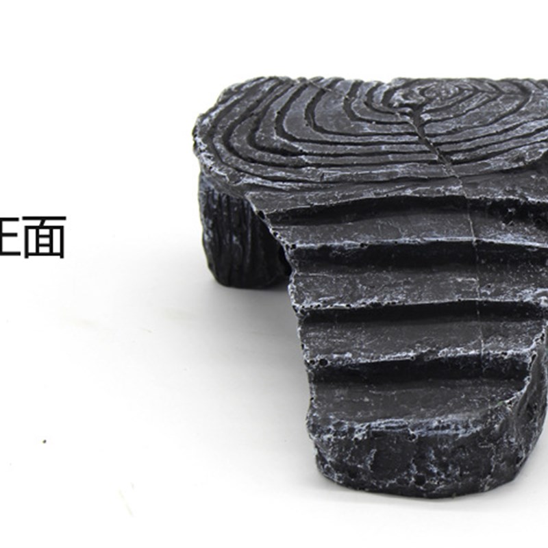 乌龟晒台爬台大号水龟缸造景浮岛爬坡巴西龟晒背台躲避洞穴晒龟台