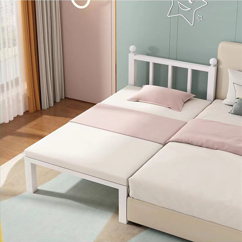 铁艺儿童床带护栏婴儿拼接床男孩单人床女孩公主床床边小床加宽床,住宅家具,儿童拼接床,淘宝优惠券,粉丝福利购,淘宝优惠卷