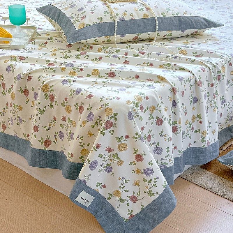 加厚新疆纯棉老粗布床单单件夏季凉感100全棉儿童婴儿被单三件套,床上用品,床单,淘宝优惠券,粉丝福利购,淘宝优惠卷