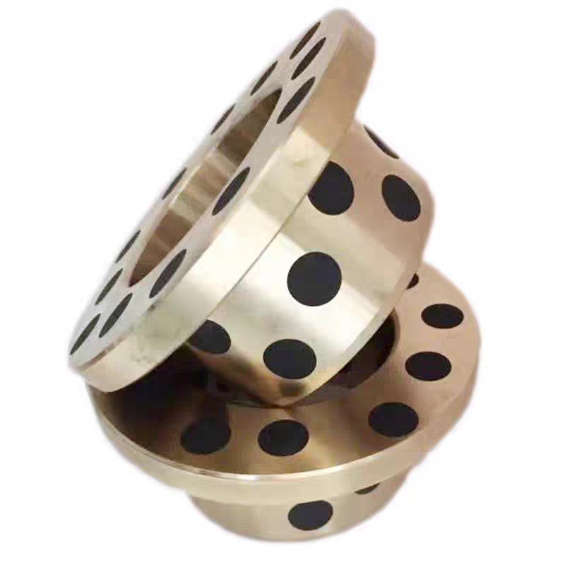 替代MPFZ铜合金肩型衬套MPFZU8-10无油封石墨铜套OFN01/OFN02-15