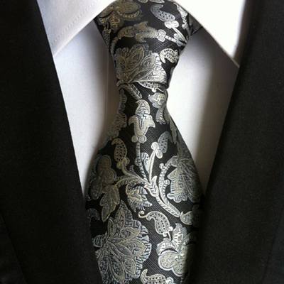 极速Necktie Tie Classic Silk  Woven JACQUARD Men's Neck Ties