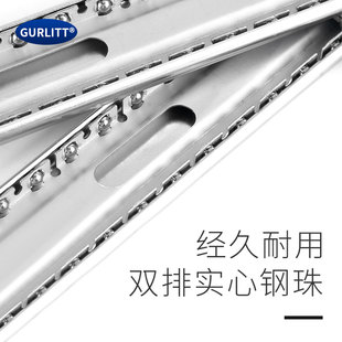 上翻隐藏折叠回旋门轨道整体橱柜门空调门隐形顶装插入式滑轨五金