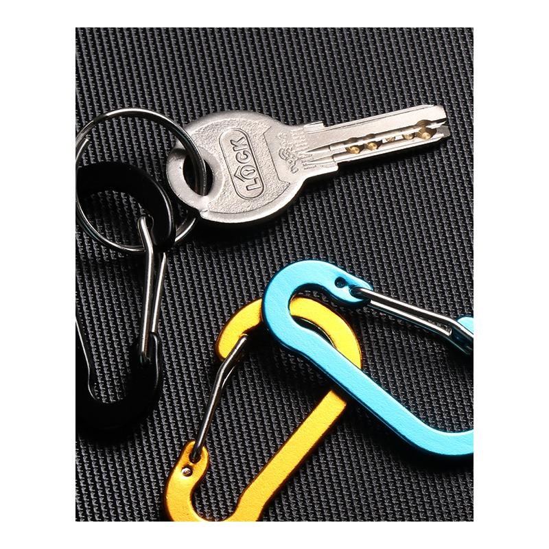 5PC Aluminum Alloy Carabiner Outdoor Backpack Camping Climbi