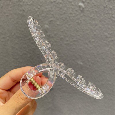 小众高货2021 Korean New Hair Claw Barrettes For Women Fashio