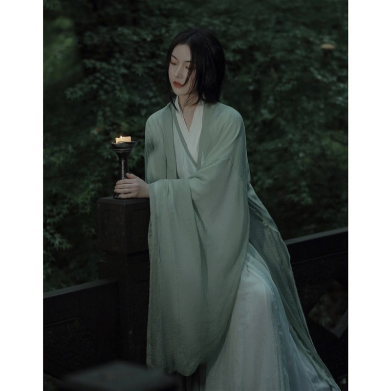 现货晋制2024新款汉服女装超仙古风广袖流仙裙魏晋风古装成人女款