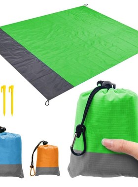 Beach Blanket, Portable Lightweight Waterproof Sandproof Pic