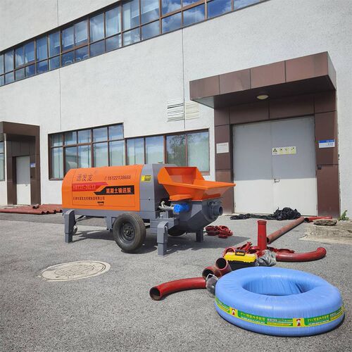 混凝土输送泵二次构造柱泵大小型细石混泥土输送泵工X程建筑浇筑