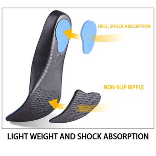Orthotic Insoles Arch Support for feet Height 3cm High Qual
