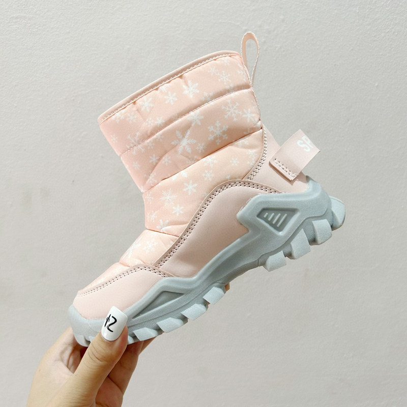 冬季宝宝儿童雪靴北防q滑面保暖男童鞋加绒高筒迷彩女童运动棉鞋,童鞋/婴儿鞋/亲子鞋,雪地靴,淘宝优惠券,粉丝福利购,淘宝优惠卷