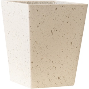 2022新款 饰大 客厅落地养花水泥花盆白色绿萝北欧简约现代奶油风装