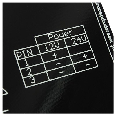 3D Printer Heatbed MK2B Dual Power PCB Hot Plate Bed for Pru