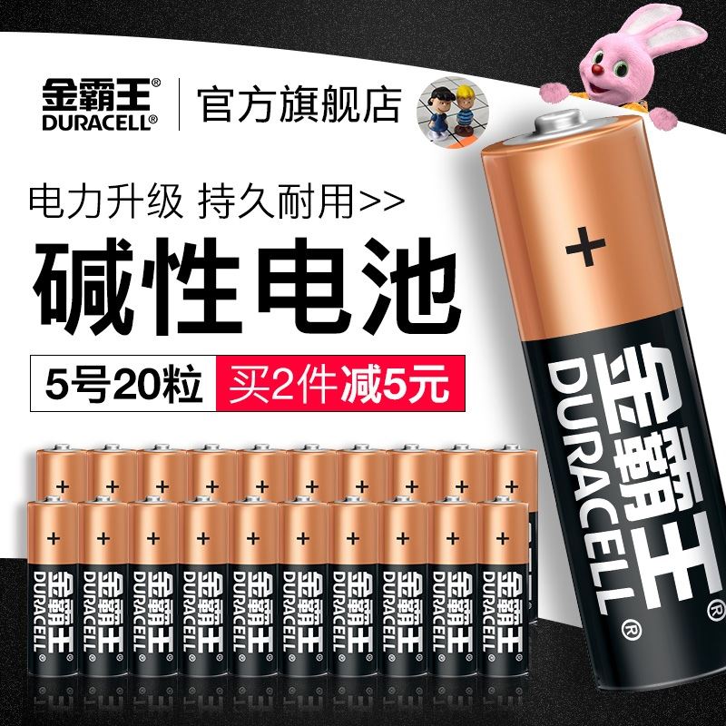 速发Duracell Plus Power AA, AAA, 9v Alkaline Batteries Lr03