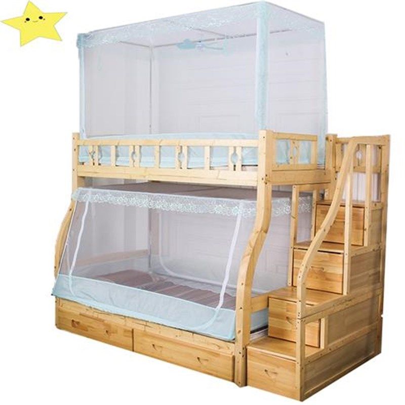 子母床蚊帐上下铺1.5/1.35/1.2m学生双层高低床书架儿童宿舍家用,床上用品,蚊帐,淘宝优惠券,粉丝福利购,淘宝优惠卷