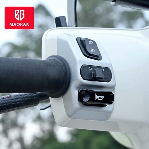 适用新大洲本田ns125la改装喇叭延长按键NS125LA启动开关按钮配件