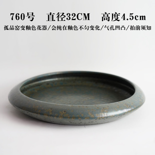 茶室摆件文人插花器皿 新品 捡漏孤品仿古旧高脚花瓶老物件新中J式