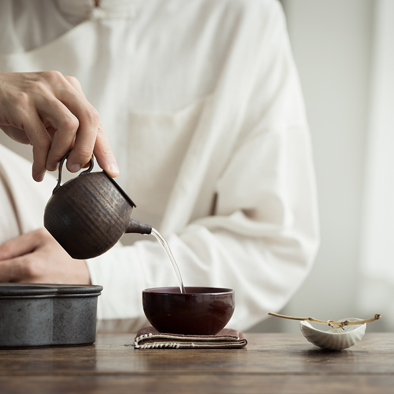 吉州窑木叶天目盏景德镇功夫茶具建盏茶杯陶瓷茶盏茶碗主人杯单杯