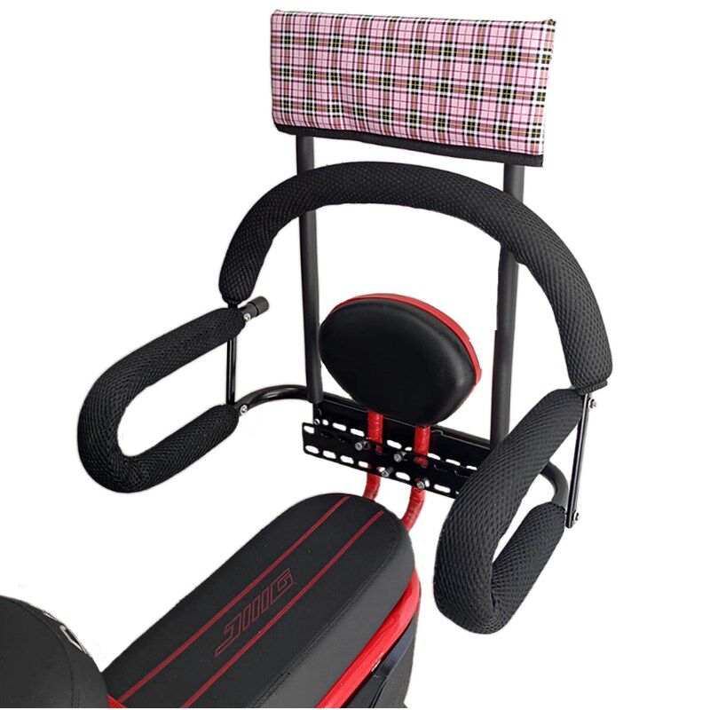 电动车后座护栏C款儿童扶手后座椅电瓶I自行车椅小孩安全坐椅围栏