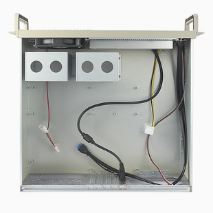 3U工控机箱铝带8.9触摸液晶显示屏一体设备仪器ATX主板工业服务器