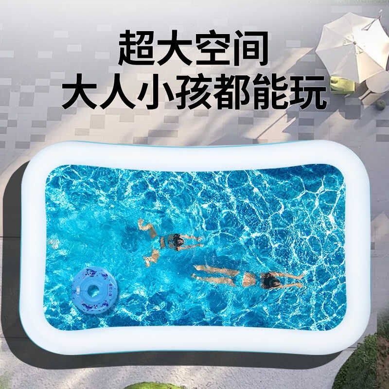 儿童充气游泳池加厚大人小孩宝宝婴儿泳池家用大型水池男女孩玩具
